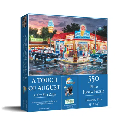 Sunsout A Touch Of August 550 Piece Jigsaw Puzzle For Adults In Blue