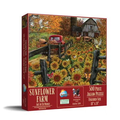 Sunsout Sunflower Farm 500 Piece Jigsaw Puzzle For Adults In Multi