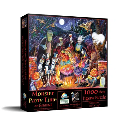 Sunsout Monster Party Time 1000 Piece Jigsaw Puzzle For Adults Halloween In Multi