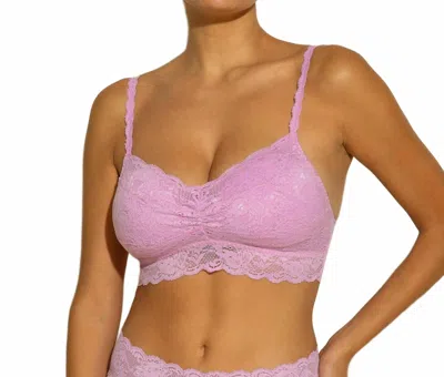 Cosabella Never Say Never Soft Pad Bra In Neela Flower In Pink