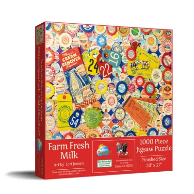 Sunsout Fresh Milk 1000 Piece Jigsaw Puzzle For Adults In Multi