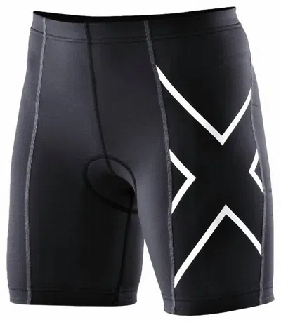 2xu Women's Compression Cycle Shorts In Black/black In Black