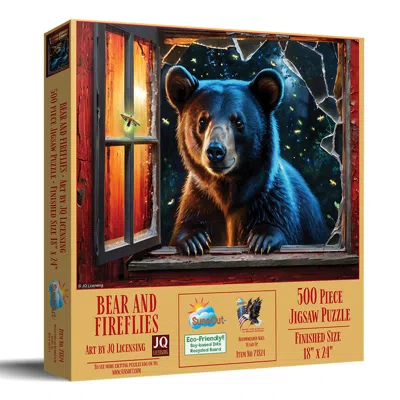 Sunsout Bear And Fireflies 500 Piece Jigsaw Puzzle For Adults In Multi