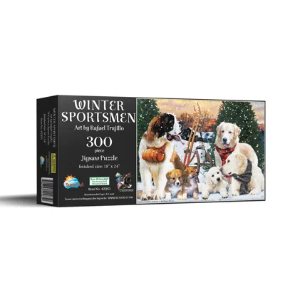 Sunsout Winter Sportsmen 300 Piece Jigsaw Puzzle For Adults In Multi