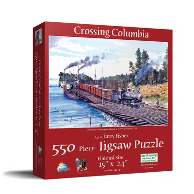 Sunsout Crossing Columbia 550 Piece Jigsaw Puzzle For Adults In Multi