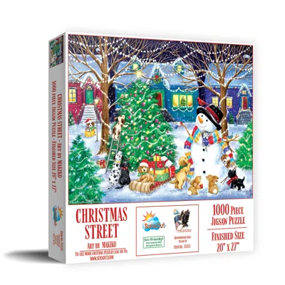 Sunsout Christmas Street 1000 Piece Jigsaw Puzzle For Adults Christmas In Multi