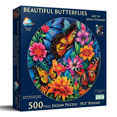 Sunsout Beautiful Butterflies 500 Piece Jigsaw Puzzle For Adults In Multi