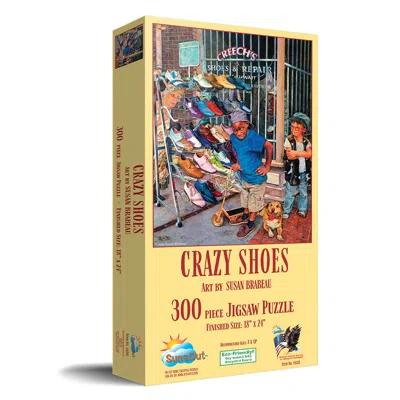 Sunsout Crzy Shoes 300 Piece Jigsaw Puzzle For Adults In Multi