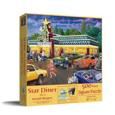 Sunsout Star Diner 500 Piece Jigsaw Puzzle For Adults In Multi