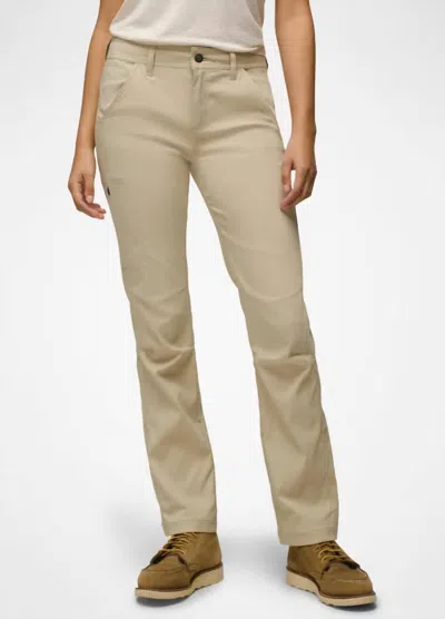 Prana Stretch Zion Mid Rise Pant In Sandstone In Neutral