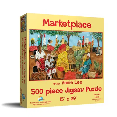 Sunsout Marketplace 500 Piece Jigsaw Puzzle For Adults In Multi