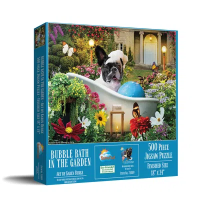 Sunsout Bubble Bath In The Garden 500 Piece Jigsaw Puzzle For Adults In Multi