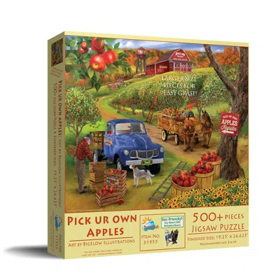Sunsout Pick Ur Own Apples 500 Piece Jigsaw Puzzle For Adults Large Pieces In Multi