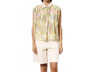 Frnch Itia Silk Blouse In Multi In Multi