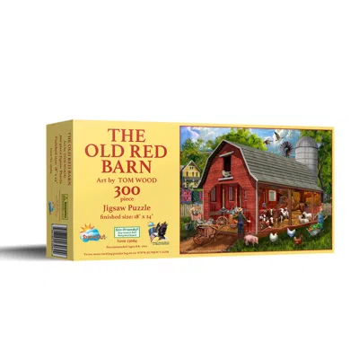 Sunsout The Old Red Barn 300 Piece Jigsaw Puzzle For Adults In Multi