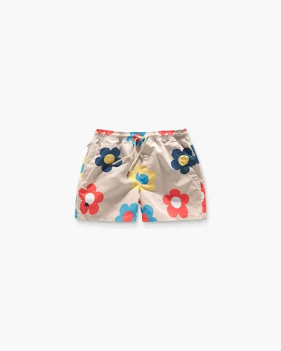 Oas Mne's Swim Short In Daisy In Multi