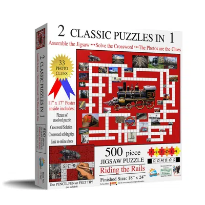 Sunsout Riding The Rails 500 Piece Jigsaw Puzzle For Adults Puzzle Combo In Multi
