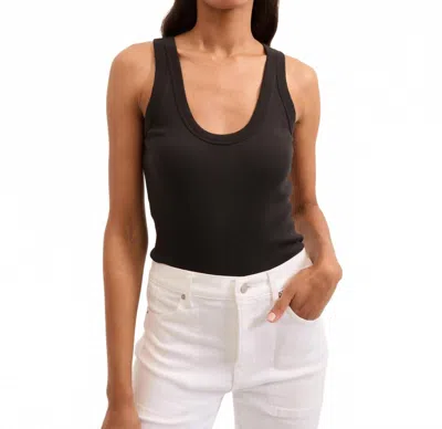 Veronica Beard Birke Tank In Black In Black