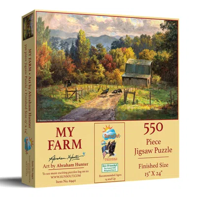 Sunsout My Farm 550 Piece Jigsaw Puzzle For Adults In Multi