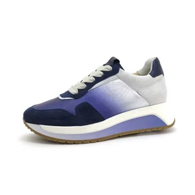 Softwaves Women's Capri Sneakers In Ink Silver In Multi