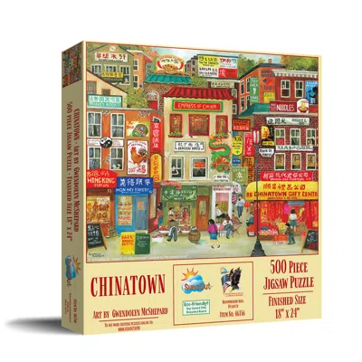 Sunsout Chinatown 500 Piece Jigsaw Puzzle For Adults In Multi