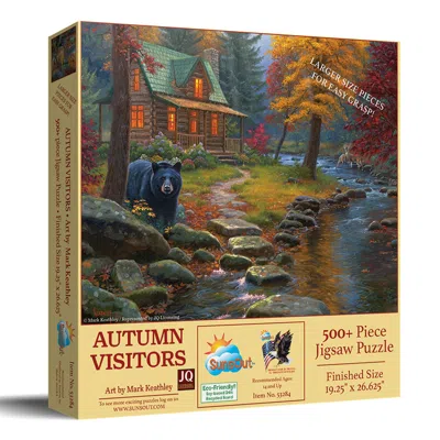 Sunsout Autumn Visitors 500 Piece Jigsaw Puzzle For Adults Large Pieces In Multi