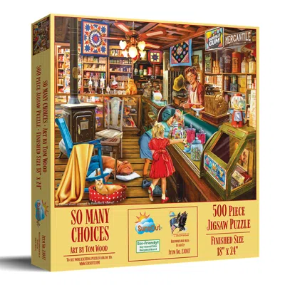 Sunsout So Many Choices 500 Piece Jigsaw Puzzle For Adults In Multi