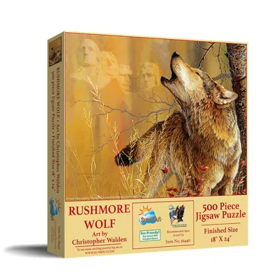 Sunsout Rushmore Wolf 500 Piece Jigsaw Puzzle For Adults In Multi