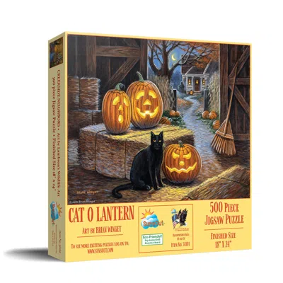 Sunsout Cat O Lantern 500 Piece Jigsaw Puzzle For Adults Halloween In Multi