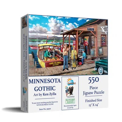 Sunsout Minnesota Gothic 550 Piece Jigsaw Puzzle For Adults In Multi