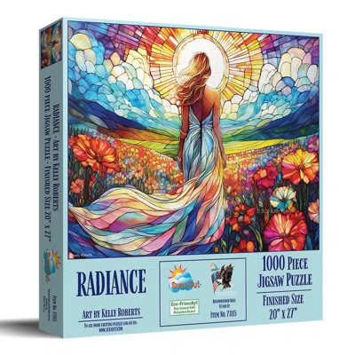 Sunsout Radiance Stained Glass 1000 Piece Jigsaw Puzzle For Adults In Multi