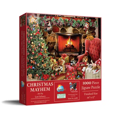 Sunsout Christmas Mayhem 1000 Piece Jigsaw Puzzle For Adults Christmas In Multi