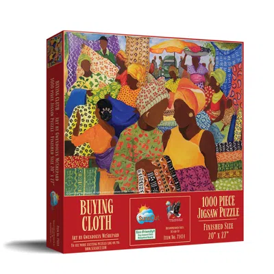 Sunsout Buying Cloth 1000 Piece Jigsaw Puzzle For Adults In Multi