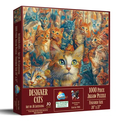 Sunsout Designer Cats 1000 Piece Jigsaw Puzzle For Adults In Multi