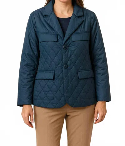 Renuar Woven Jacket In Lagoon In Blue