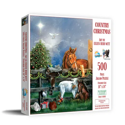 Sunsout Country Christmas 500 Piece Jigsaw Puzzle For Adults Christmas In Multi