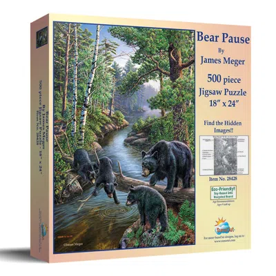 Sunsout Bear Pause 500 Piece Jigsaw Puzzle For Adults In Multi