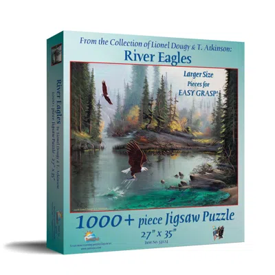Sunsout River Eagles 1000 Piece Jigsaw Puzzle For Adults Large Pieces In Multi