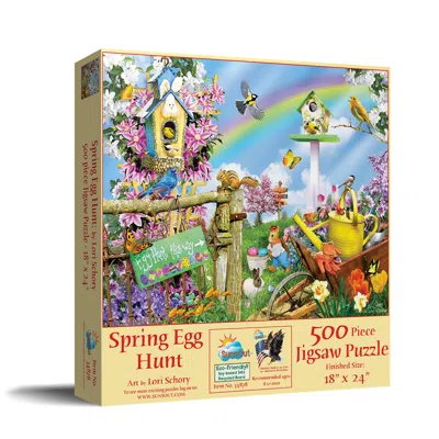 Sunsout Spring Egg Hunt 500 Piece Jigsaw Puzzle For Adults Easter In Multi