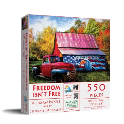 Sunsout Freedom Isn't Free 550 Piece Jigsaw Puzzle For Adults Fourth Of July In Multi