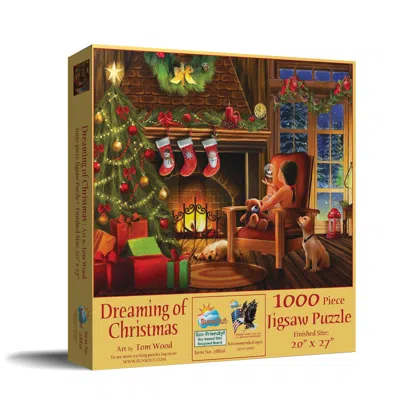 Sunsout Dreaming Of Christmas 1000 Piece Jigsaw Puzzle For Adults Christmas In Multi