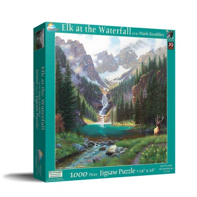 Sunsout Elk At The Waterfall 1000 Piece Jigsaw Puzzle For Adults In Multi