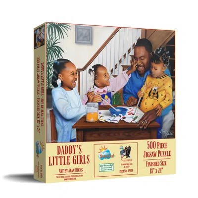 Sunsout Daddy's Little Girls 500 Piece Jigsaw Puzzle For Adults Fathers Day In Multi