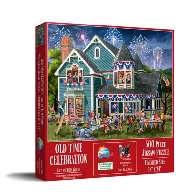 Sunsout Old Time Celebration 500 Piece Jigsaw Puzzle For Adults In Multi