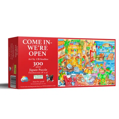 Sunsout Come In - We're Open 300 Piece Jigsaw Puzzle For Adults In Multi