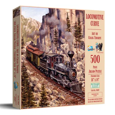 Sunsout Locomotive Curve 500 Piece Jigsaw Puzzle For Adults In Multi