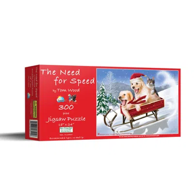 Sunsout Need For Speed 300 Piece Jigsaw Puzzle For Adults Christmas In Multi