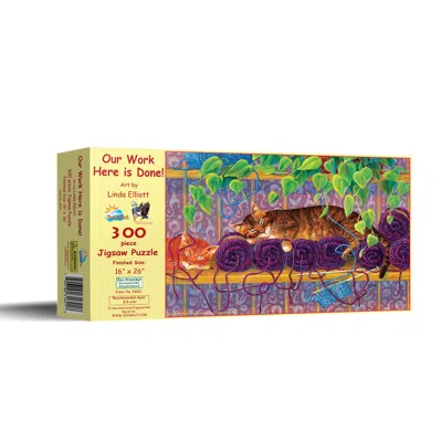 Sunsout Our Work Is Done Here 300 Piece Jigsaw Puzzle For Adults In Multi