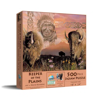 Sunsout Keeper Of The Plains 500 Piece Jigsaw Puzzle For Adults In Multi