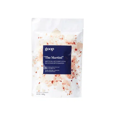 Goop The Martini Emotional Detox Bath Soak In Transparent